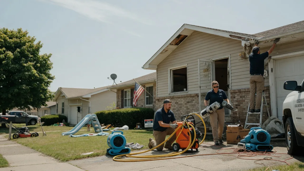 Water Damage Restoration in Churubusco, IN near me